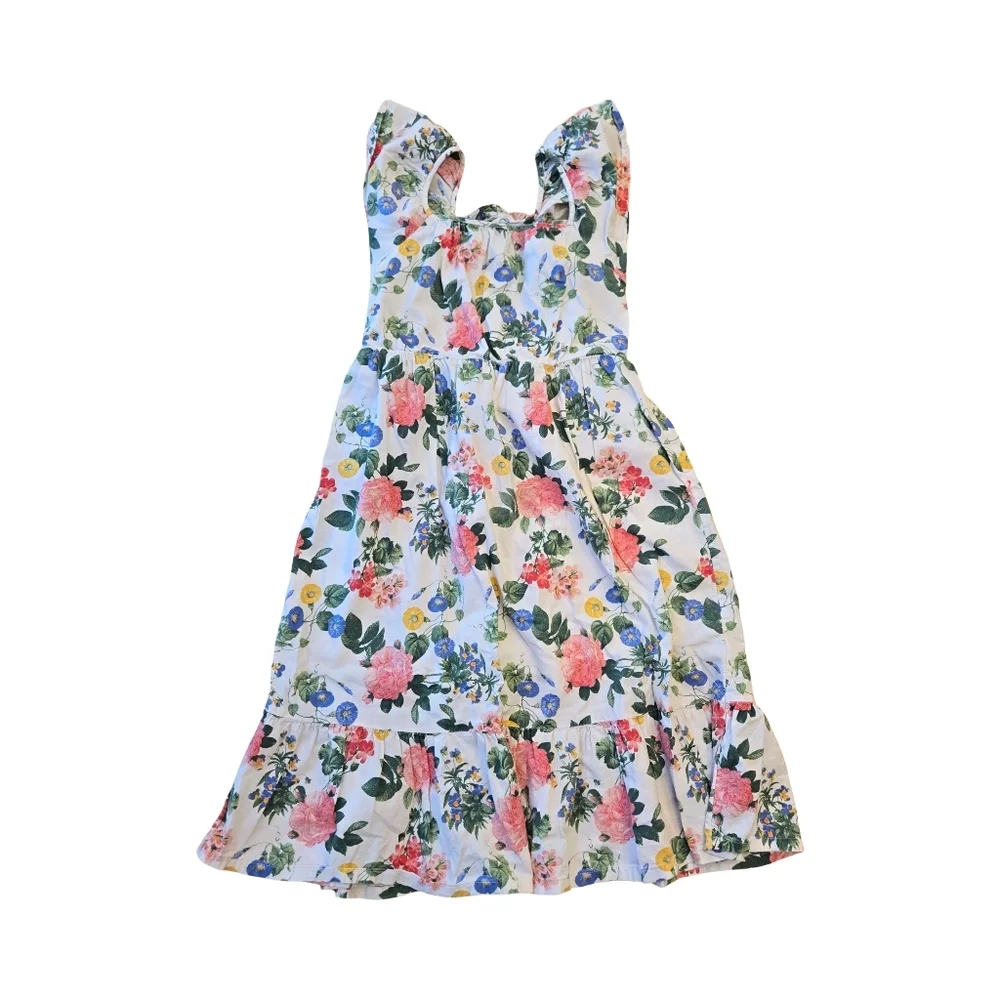 Old Navy Flutter-Sleeve Fit & Flare Midi Dress for Girls Size: L